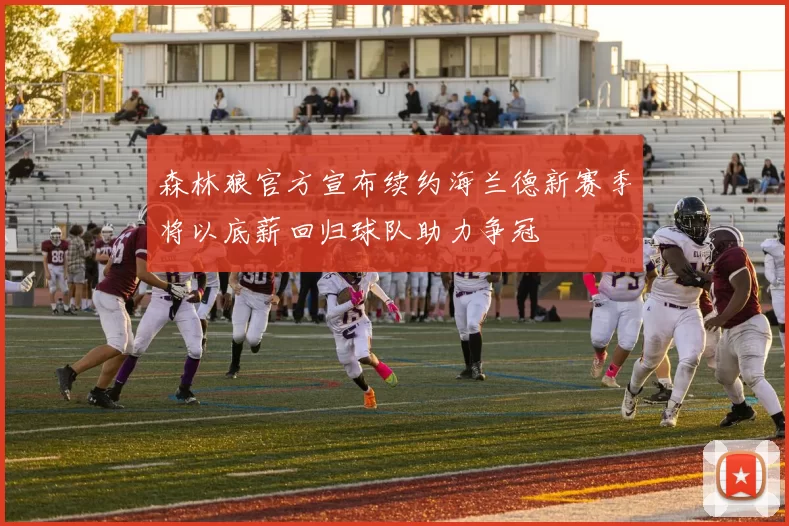 森林狼官方宣布续约海兰德新赛季将以底薪回归球队助力争冠